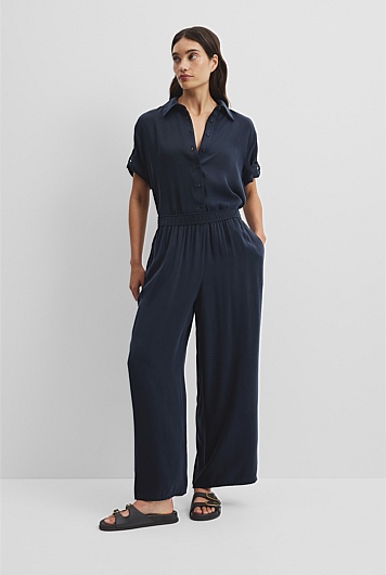 Pull On Cupro Pant