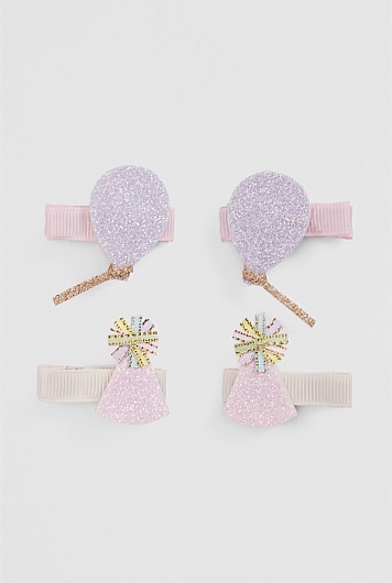Birthday Hair Clips