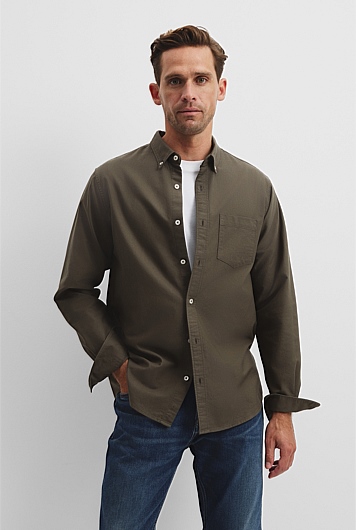 Regular Fit Australian Cotton Oxford Shirt