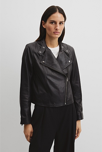 Leather Biker Jacket