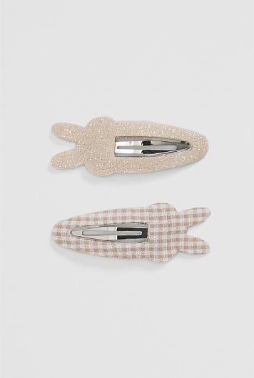 Bunny Hair Clips