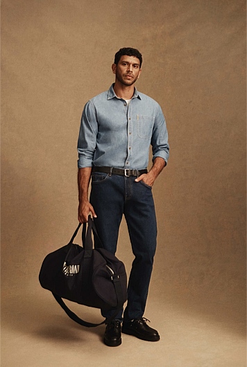 Australian Cotton Straight Leg Jean
