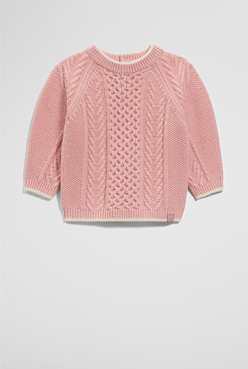 Tipped Cable Knit