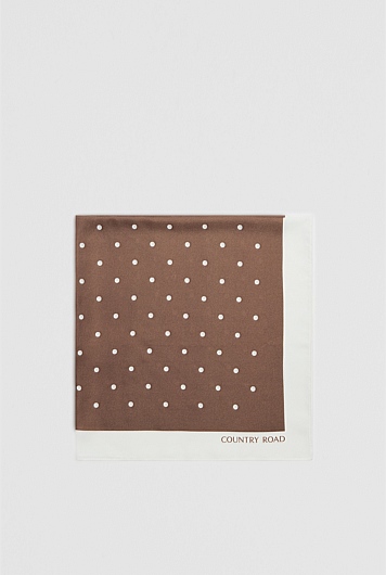 Silk Spot Scarf