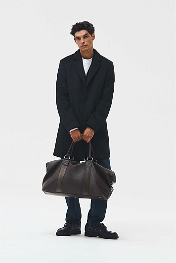 Single Breasted Overcoat