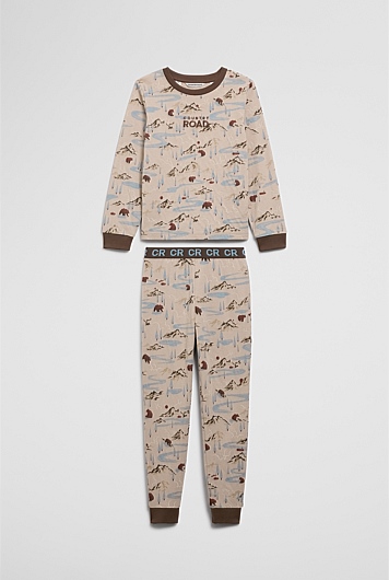 Australian Cotton Bear Print Pyjama
