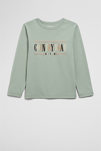 Australian Cotton Long Sleeve Heritage T-Shirt