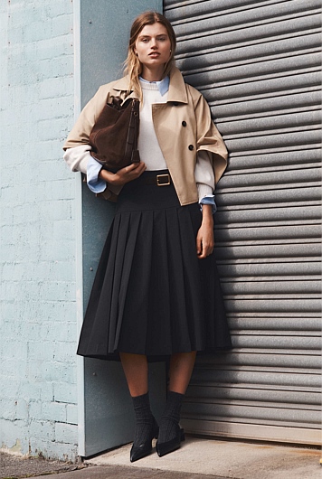 Pleated Skirt
