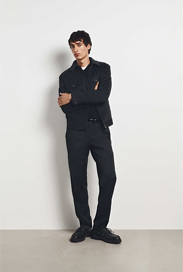 Check Zip Through Jacket