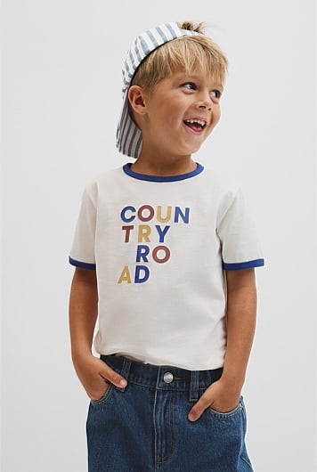 Stacked Logo Short Sleeve T-Shirt