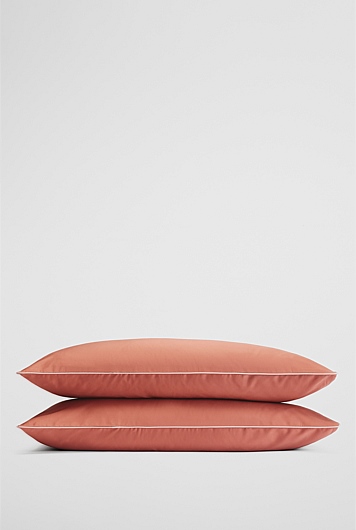 Dita Organically Grown Cotton Standard Pillowcase Pair