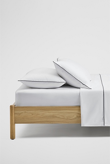 Dita Organically Grown Cotton Queen Flat Sheet