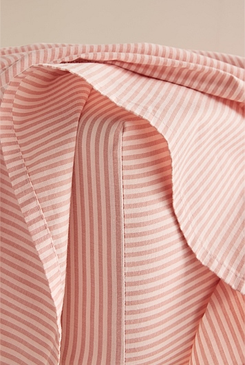 Brae Australian Cotton Stripe Queen Fitted Sheet
