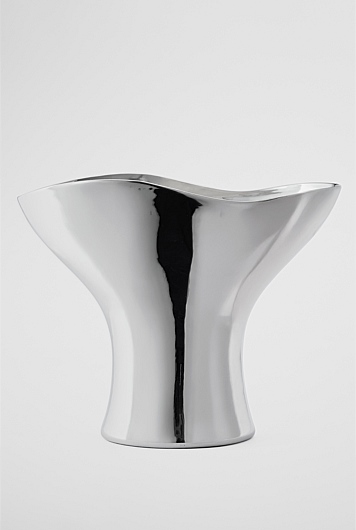 Pela Large Metallic Vase