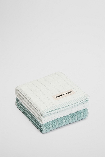 Mira Australian Cotton Tea Towel Pack of 2