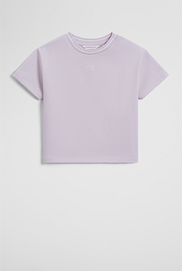 Australian Cotton Short Sleeve Boxy T-Shirt