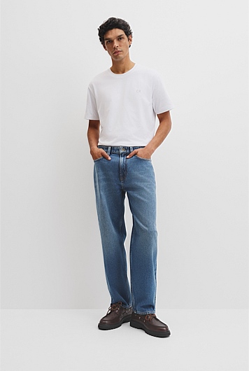 Loose Straight Denim Jean