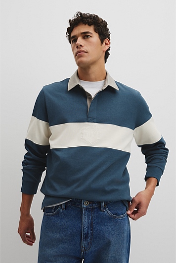 Australian Cotton Panel Rugby Polo
