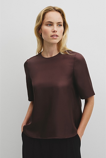 Washable Silk T-Shirt