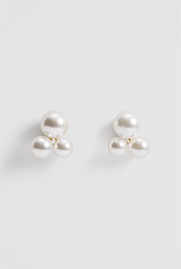 Ariel Mini Cluster Earring