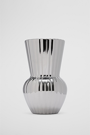 Vicki Small Metallic Vase