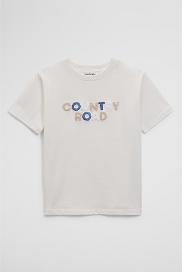 Short Sleeve Boucle T-Shirt