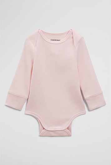 Long Sleeve Envelope Rib Bodysuit