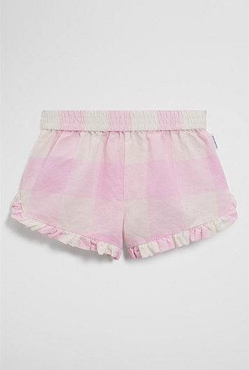 Gingham Short