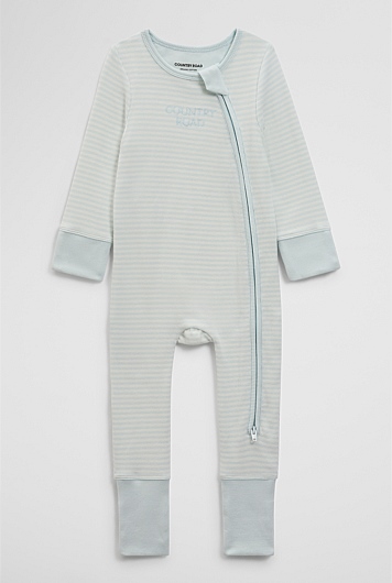 Stripe Rib Jumpsuit