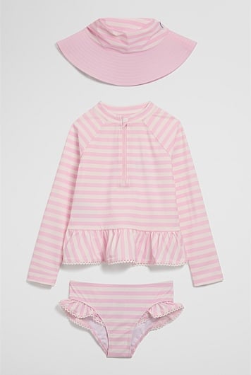 3 Piece Rash Vest Set