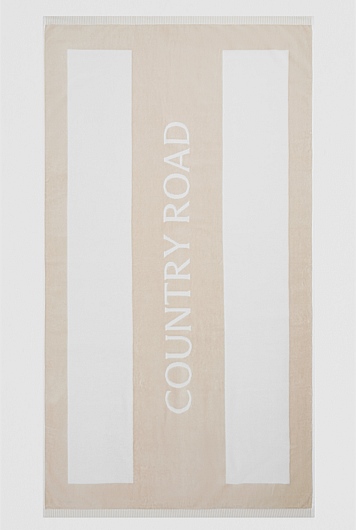 Haven Australian Cotton Beach Towel