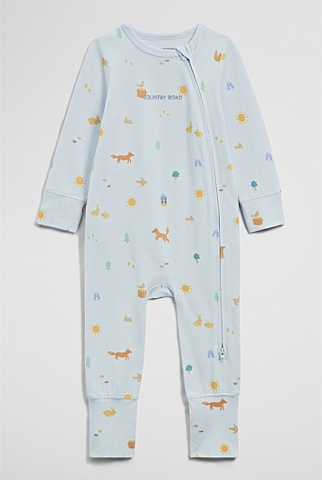 Jersey Print Jumpsuit
