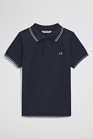 Short Sleeve Logo Polo