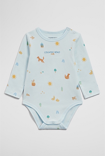 Jersey Print Bodysuit