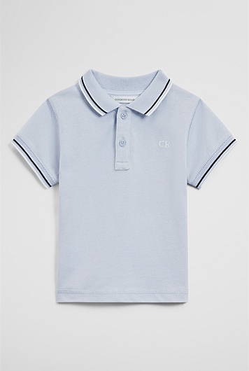 Short Sleeve Logo Polo