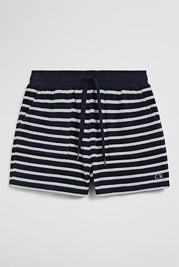 Stripe Terry Short