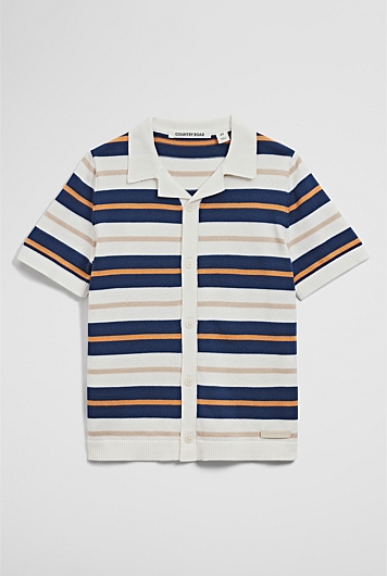 Stripe Knit Shirt