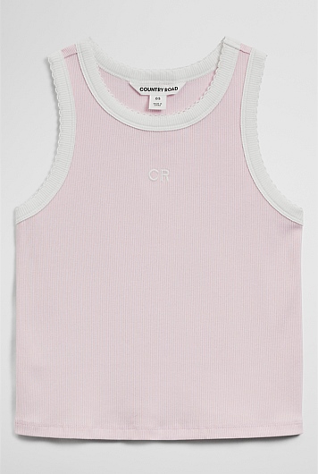 Sleeveless Ribbed Tank