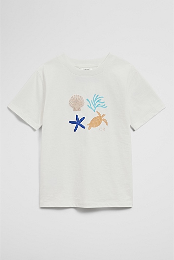 Relaxed Fit Sea Life Short Sleeve T-Shirt