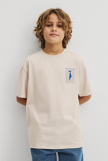 Teen Relaxed Fit Ocean T-Shirt