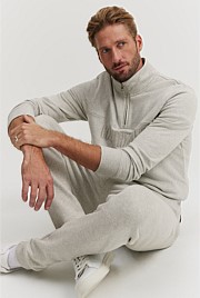 Verified Australian Cotton Half Zip Heritage Sweat