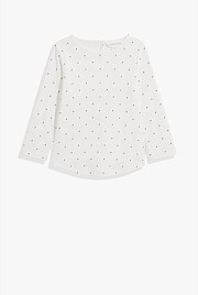 Organically Grown Cotton Pin Dot T-Shirt