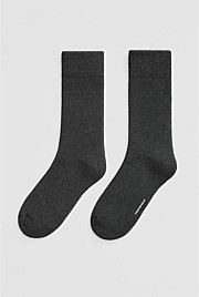 Cotton Blend Boot Crew Sock