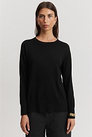 Verified Australian Merino Wool Crew Neck Knit