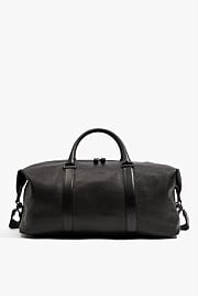 Leather Weekender