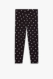 Organically Grown Cotton Blend Spot Legging