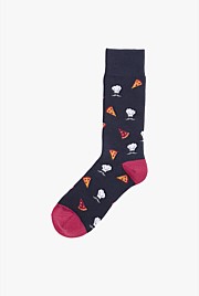 Australian Cotton Blend Pizza Chef Sock