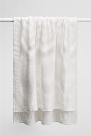 Monti Cotton Waffle Blanket