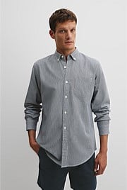 Regular Fit Micro Stripe Shirt