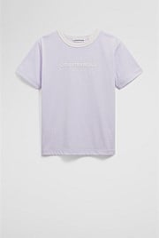 Australian Cotton Contrast Logo T-Shirt